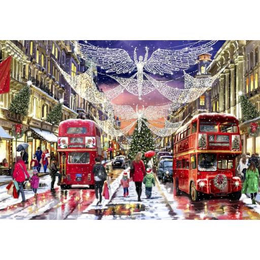 Puzzle de Navidad 1000 Piezas Bluebird 90524 REGENT STREET , LONDRES