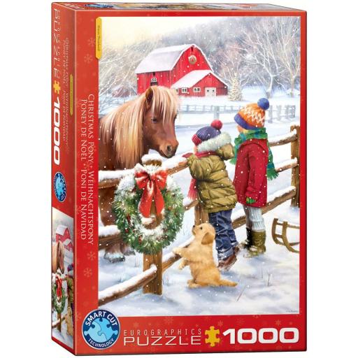 Puzzle Navideño 1000 Piezas EuroGraphics 6000-5638 PONI DE NAVIDAD [1]