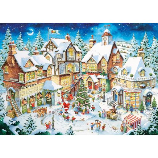 Puzzle de Navidad 1000 Piezas Ravensburger 12001271 PUEBLO NAVIDEÑO