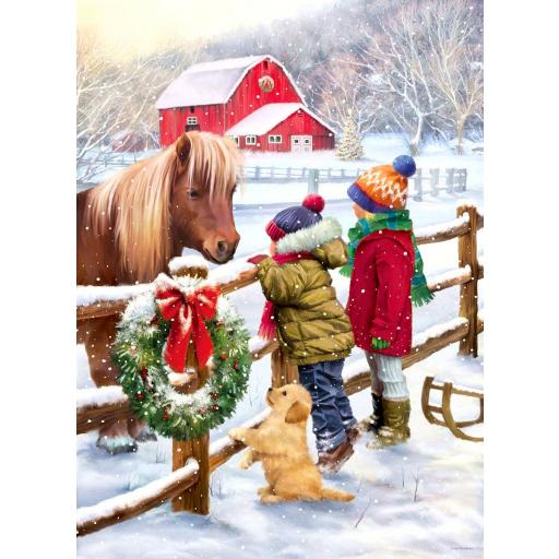 Puzzle Navideño 1000 Piezas EuroGraphics 6000-5638 PONI DE NAVIDAD [0]