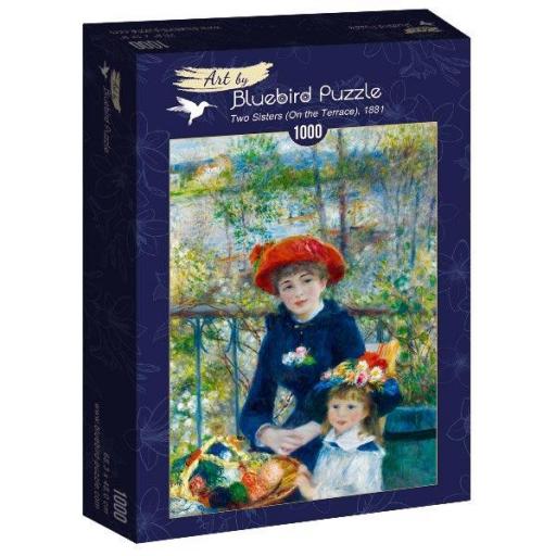 Puzzle del Cuadro DOS HERMANAS EN LA TERRAZA de Renoir 1000 Piezas Bluebird 60050 [1]