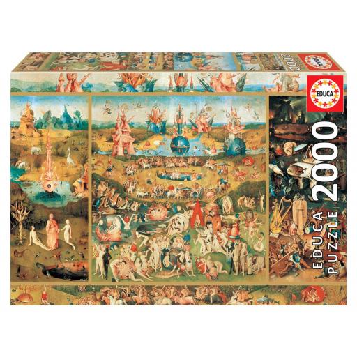 Puzzle de Arte 2000 Piezas EDUCA 18505 EL JARDIN DE LAS DELICIAS , de El Bosco [1]