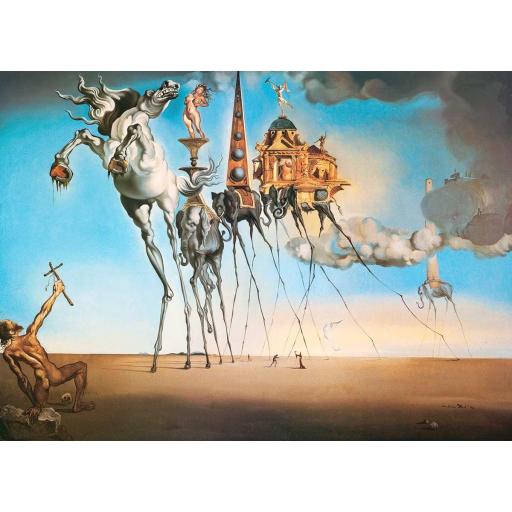 Puzzle de DALI 1000 Piezas Eurographics 6000-0847 LA TENTACION DE SAN ANTONIO