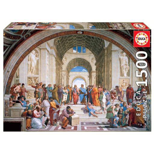 Puzzle de Arte 1500 Piezas EDUCA 19273 LA ESCUELA DE ATENAS , de Raffaello [1]