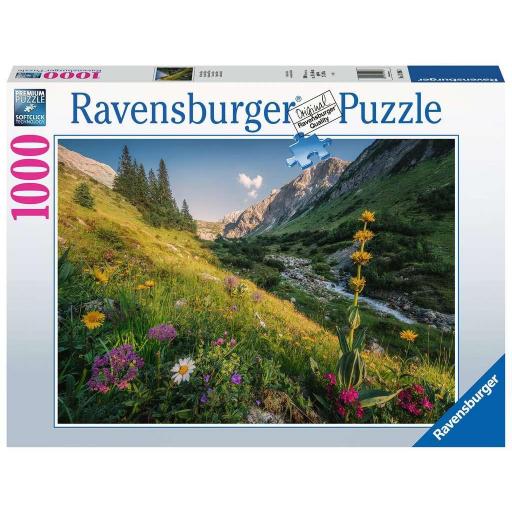 Puzzle de Paisajes de Montañas 1000 Piezas Ravensburger 15996 EN EL JARDIN DEL EDEN [1]