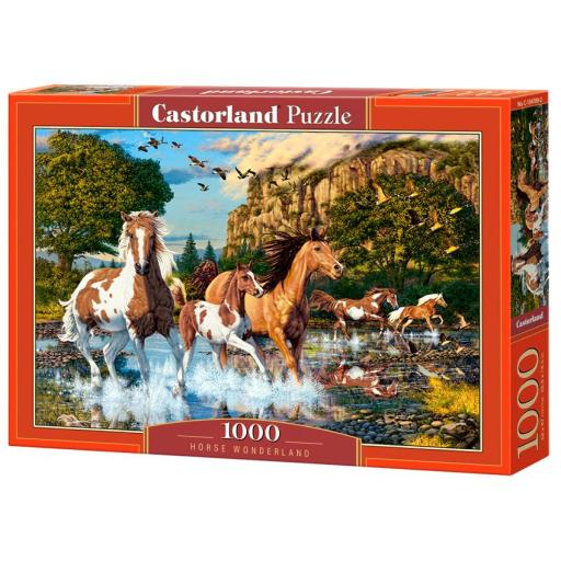 Puzzle 1000 Piezas Castorland 104789 EL MARAVILLOSO MUNDO DE LOS CABALLOS [1]