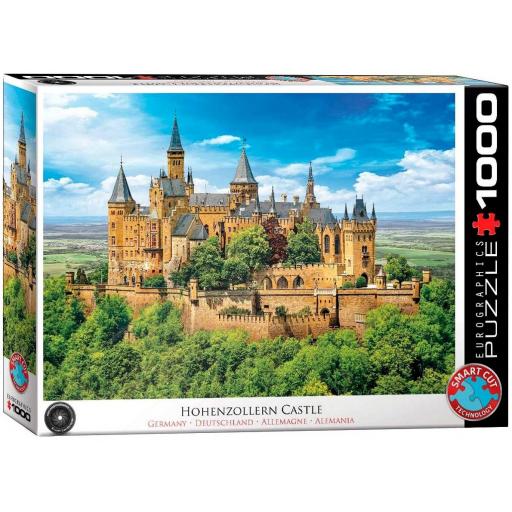 Puzzle de Castillos 1000 Piezas EuroGraphics 6000-5762 CASTILLO HOHENZOLLERN , ALEMANIA [1]