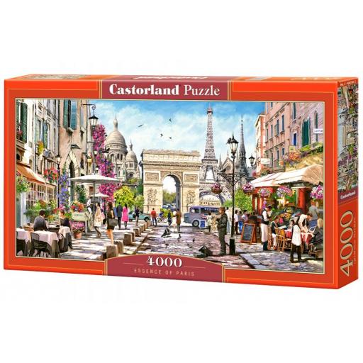 Puzzle de Paris y La Torre Eiffel 4000 Piezas Castorland 400294 ESENCIA DE PARIS [1]