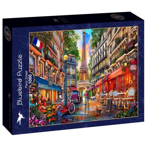 Puzzle 1000 Piezas Bluebird 90703 CALLE DE PARIS , de Dominic Davison [1]