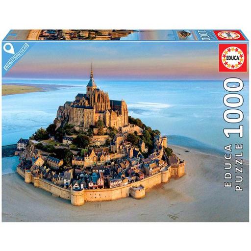 Puzzle 1000 Piezas EDUCA 19262 MONT SAINT MICHEL , FRANCIA [1]