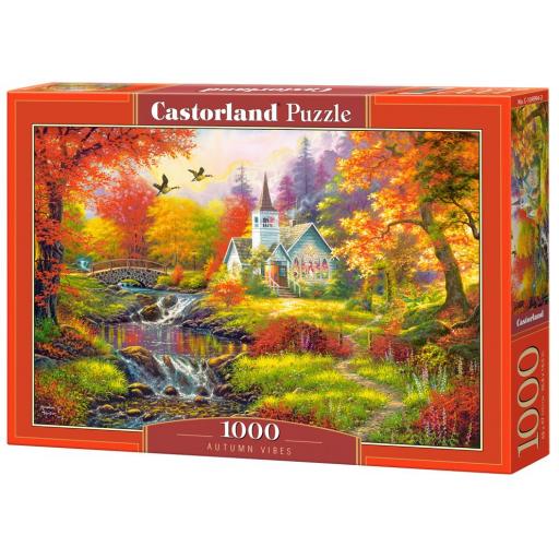 Puzzle Paisajes Otoñales 1000 Piezas Castorland 104994 SENSACIONES DE OTOÑO  [1]