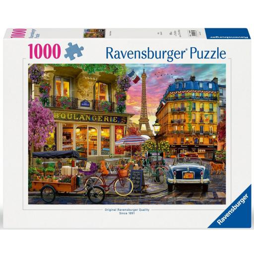 Puzzle de Ciudades 1000 Piezas Ravensburger 12000885 PARIS AL AMANECER [1]