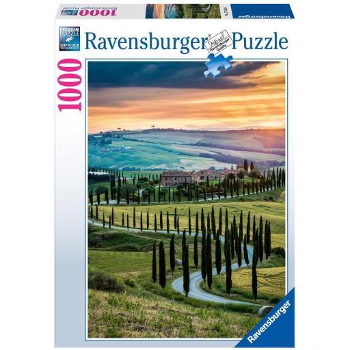 Puzzle 1000 Piezas Ravensburger 17612 VAL D'ORCIA , TOSCANA , ITALIA [1]