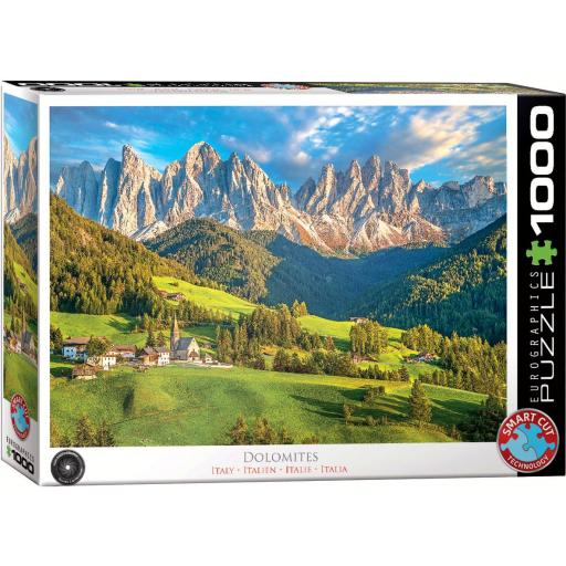 Puzzle de Paisajes Italianos 1000 Piezas EuroGraphics 6000-5706 DOLOMITAS , ITALIA [1]