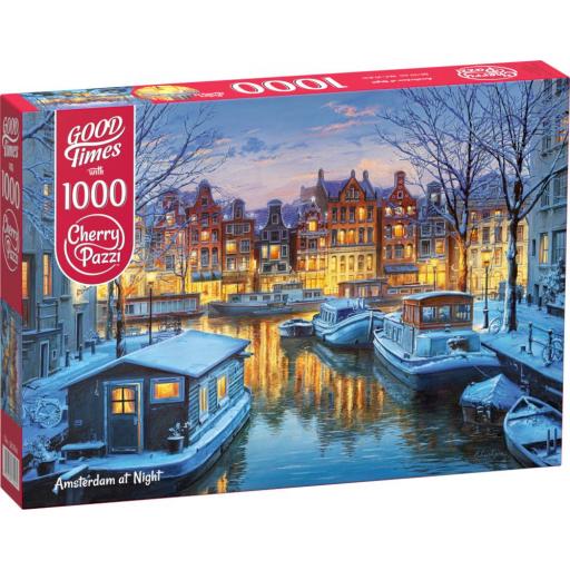 Puzzle 1000 Piezas Cherry Pazzi 30264 AMSTERDAM DE NOCHE [1]