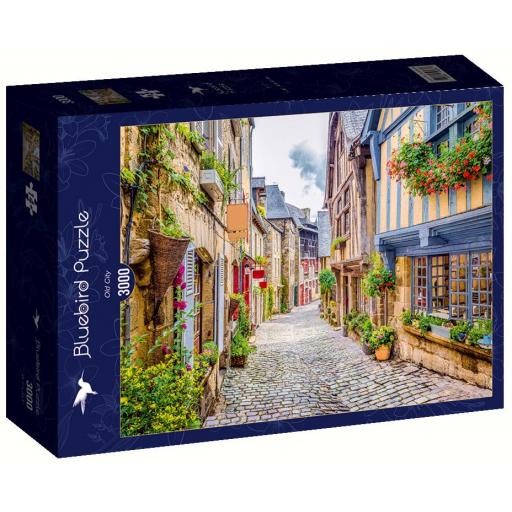 Puzzle Pueblos y Ciudades 3000 Piezas Bluebird 70564 CIUDAD VIEJA , FRANCIA [1]