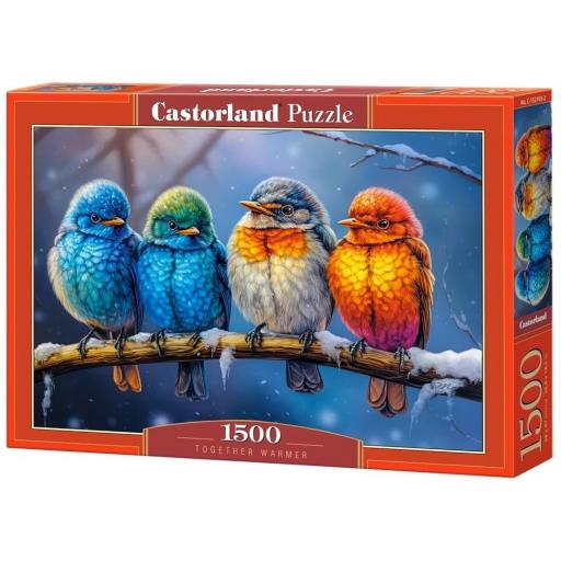 Puzzle 1500 Piezas Castorland 152193 JUNTOS ESTAMOS MAS CALENTITOS [1]