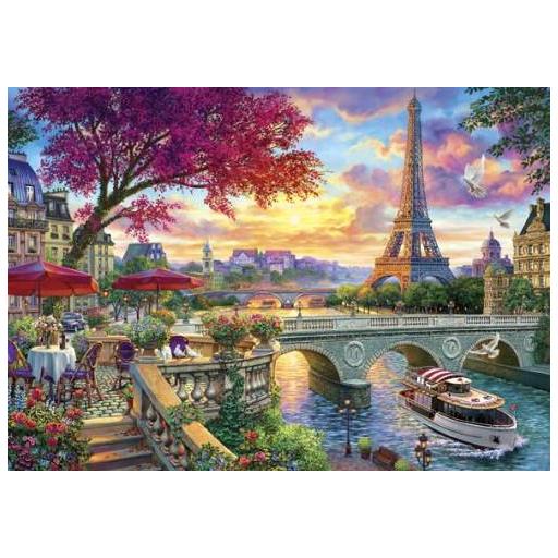 Puzzle de Paris y La Torre Eiffel 3000 Piezas ANATOLIAN 4919 PRIMAVERA EN PARIS