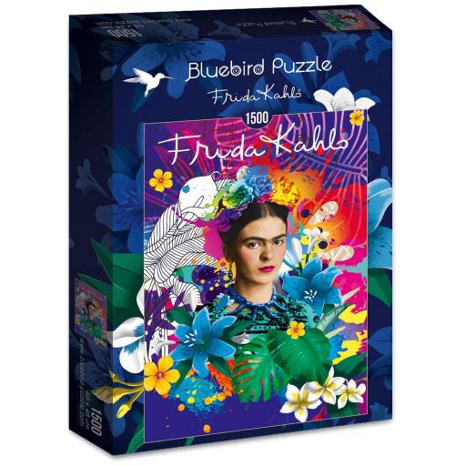 Puzzle de Personas Famosas 1500 Piezas Bluebird 70491 FRIDA KAHLO [1]