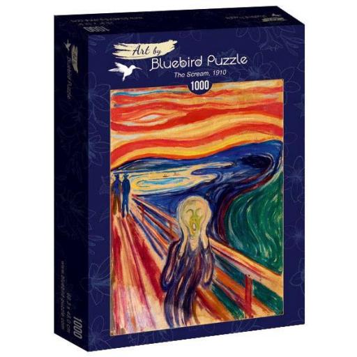 Puzzle del Cuadro EL GRITO de Edvard Munch 1000 Piezas Bluebird 60058 [1]