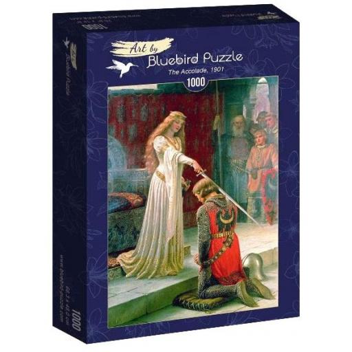 Puzzle de Arte 1000 Piezas Bluebird 60071 LA INVESTIDURA , de Edmund Blair Leighton [1]