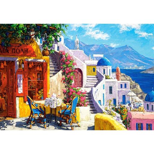 Puzzle de Paisajes 1000 Piezas Castorland 104130 TARDE EN EL MAR EGEO , GRECIA