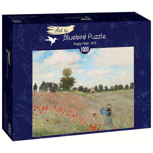 Puzzle de Arte 1000 Piezas Bluebird 60122 CAMPO DE AMAPOLAS , de CLAUDE MONET  [1]