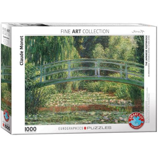 Puzzle de Arte 1000 Piezas EuroGraphics 6000-0827 EL PUENTE JAPONES , de Claude Monet [1]