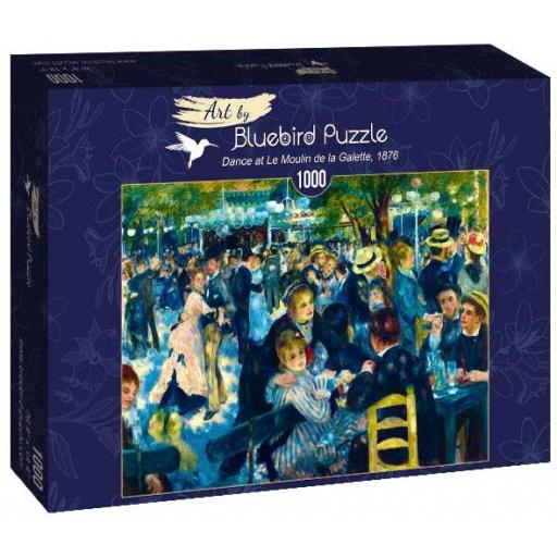 Puzzle del Cuadro BAILE EN EL MOULIN DE LA GALETTE de Renoir 1000 Piezas Bluebird 60049 [1]