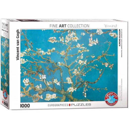 Puzzle de Arte 1000 Piezas Eurographics 6000-0153 ALMENDRO EN FLOR , de Vincent Van Gogh [1]