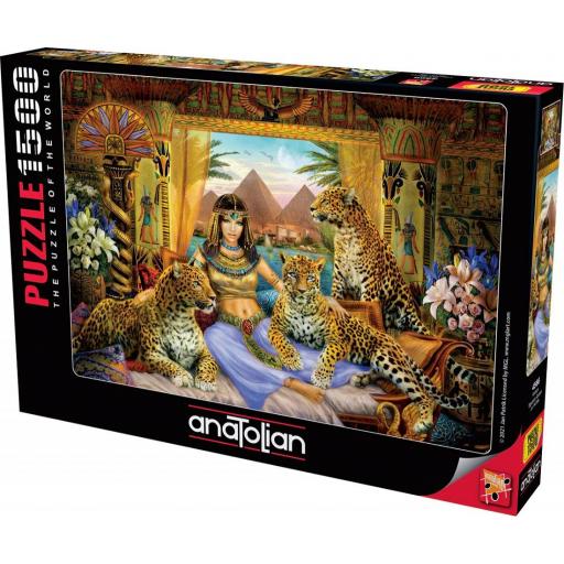 Puzzle Antiguo Egipto 1500 Piezas ANATOLIAN 4566 REINA EGIPCIA [1]