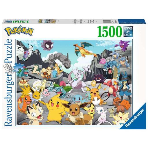 Puzzle con Pikachu 1500 Piezas Ravensburger 16784 POKEMON CLASSICS [1]