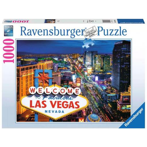 Puzzle de Ciudades de Noche 1000 Piezas Ravensburger 16723 VIVA LAS VEGAS ! [1]