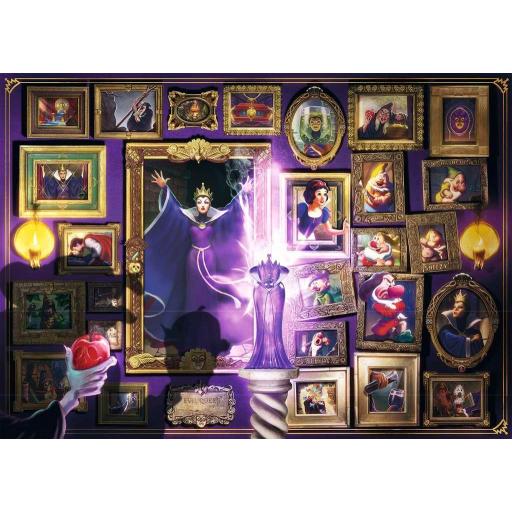 Puzzle Villanos Disney 1000 Piezas Ravensburger 16520 LA REINA MALVADA - Colección Puzzles Disney Villainous