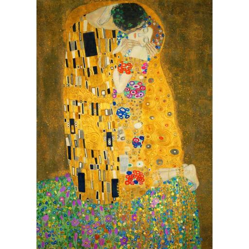 Puzzle del Cuadro EL BESO de GUSTAV KLIMT de 1000 Piezas Bluebird 60015 [0]