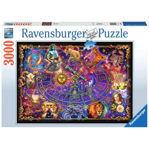 Puzzle de los Signos Zodiacales y el Horoscopo 3000 Piezas Ravensburger 16718 EL ZODIACO [1]