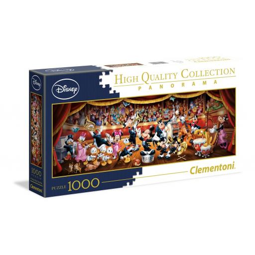 Puzzle Disney Panorama 1000 Piezas Clementoni Panoramico 39445 ORQUESTA DISNEY - Disney Classic [1]