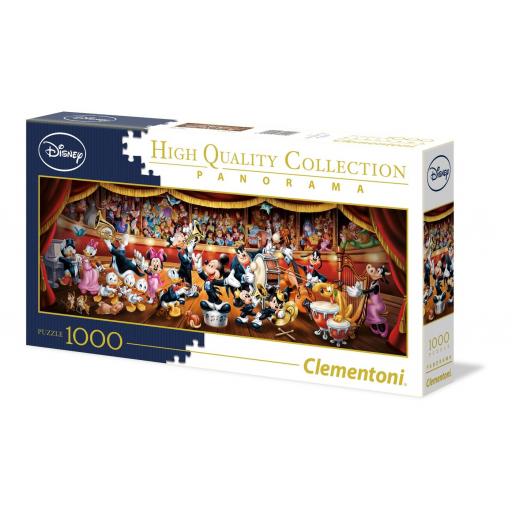 Puzzle Disney Panorama 1000 Piezas Clementoni Panoramico 39445 ORQUESTA DISNEY - Disney Classic [2]