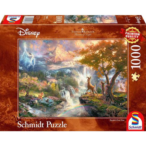 Puzzle Walt Disney 1000 Piezas Schmidt 59486 BAMBI , de Thomas Kinkade [1]