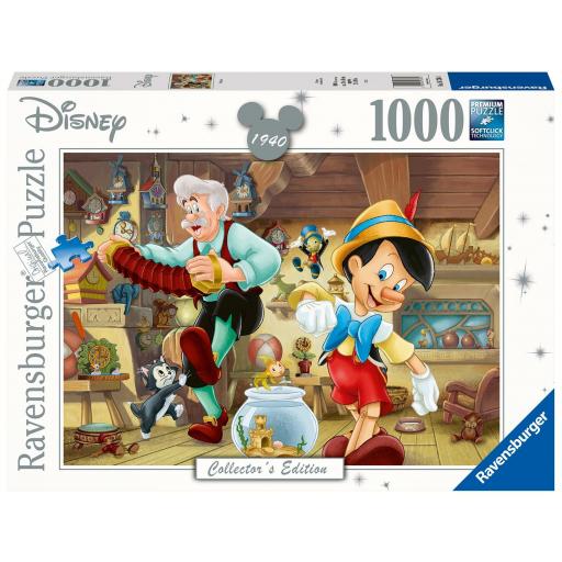 Puzzle Clásicos Disney 1000 Piezas Ravensburger 16736 PINOCHO - Disney Collector's Edition [1]