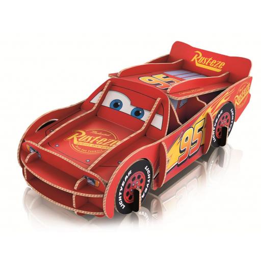 Clementoni 20160 - Puzzle Infantil Disney Cars 104 Piezas + Puzzle 3D Figura Rayo McQueen  [2]