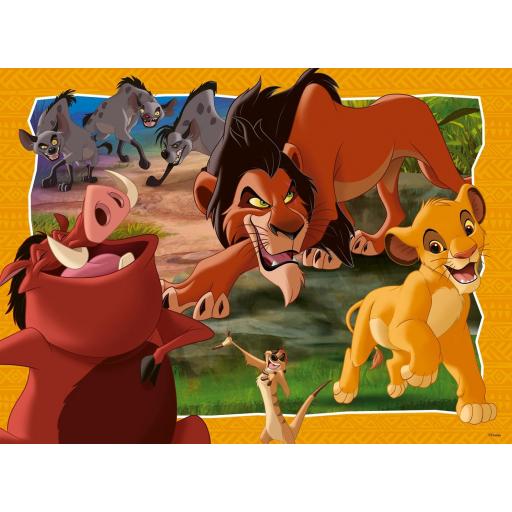 Puzzle Infantil Disney 200 Piezas XXL Ravensburger 12001177 EL REY LEON , HAKUNA MATATA