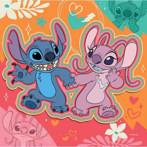 Puzzle Infantil Disney STITCH 3 x 49 Piezas Ravensburger 12001070 JUEGA TODO EL DIA [3]