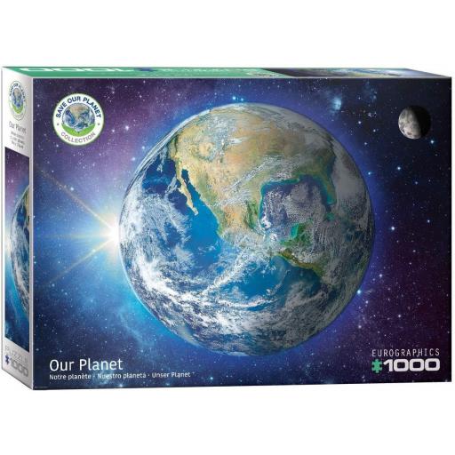 Puzzle del Espacio y sus Planetas 1000 Piezas Eurographics 6000-5541 Save Our Planet Collection - NUESTRO PLANETA TIERRA [1]