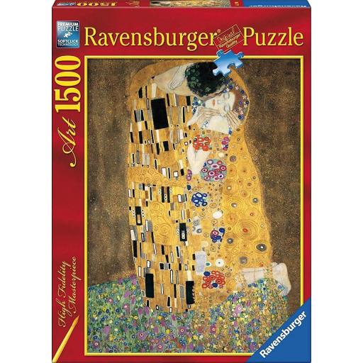 Puzzle 1500 Piezas Ravensburger 16290 EL BESO DE GUSTAV KLIMT [1]