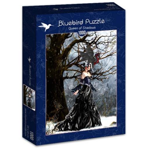 Puzzle Gotico de Brujas y Vampiros de Nene Thomas 1000 Piezas Bluebird 70424 LA REINA DE LAS SOMBRAS [1]