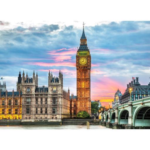 Puzzle Ciudades y Monumentos 1000 Piezas EuroGraphics 6000-0764 EL BIG BEN , LONDRES , REINO UNIDO