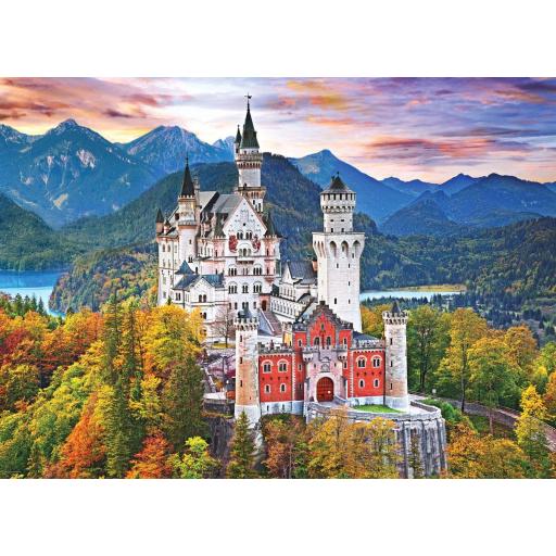 Puzzle de Castillos 1000 Piezas EuroGraphics 6000-0946 CASTILLO DE NEUSCHWANSTEIN , BAVIERA , ALEMANIA