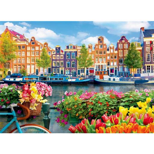 Puzzle de Ciudades 1000 Piezas EuroGraphics 6000-5865 AMSTERDAM , PAISES BAJOS