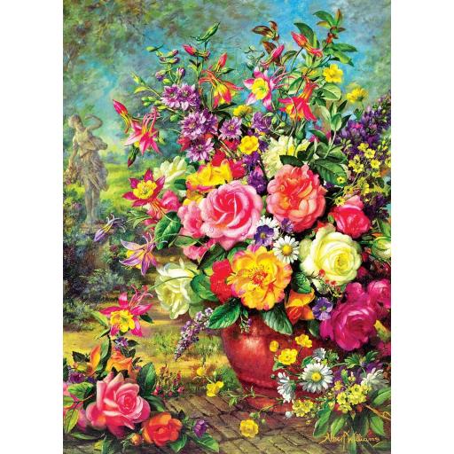 Puzzle 1000 Piezas EuroGraphics 6000-5883 BOUQUET DE FLORES , de Albert Williams [0]